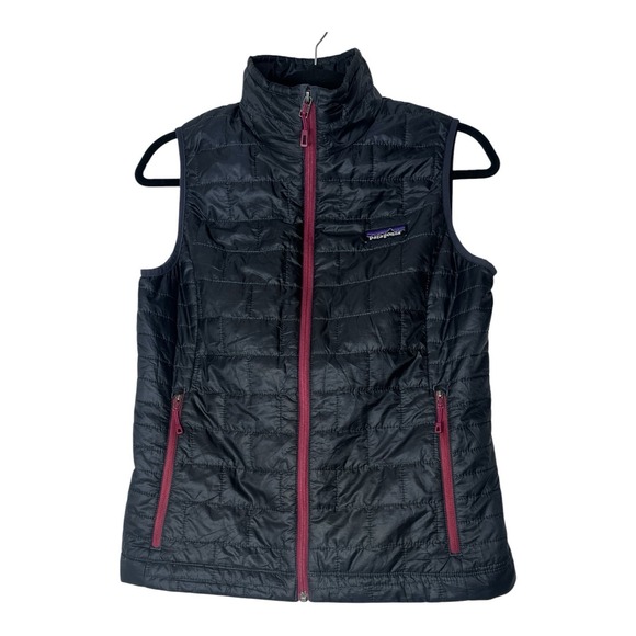 Patagonia Jackets & Blazers - Patagonia Women's Small Nano Puff Vest Full Zip Primaloft Insulated Outdoors